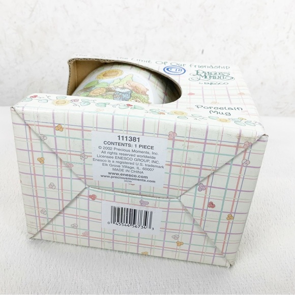 Vintage 2002 Precious Moments Skys The Limit Friendship Sunflower Porcelain Mug - Picture 6 of 13